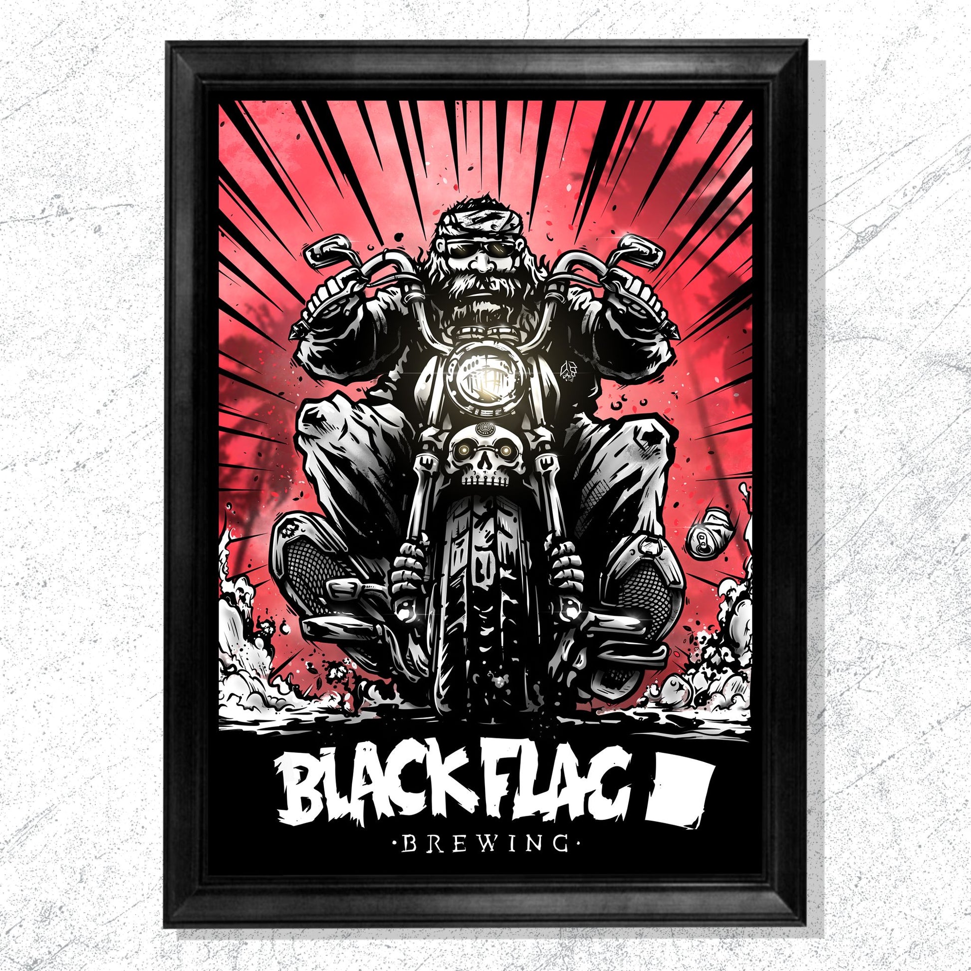 Blackflag Artist Series Posters: Biker