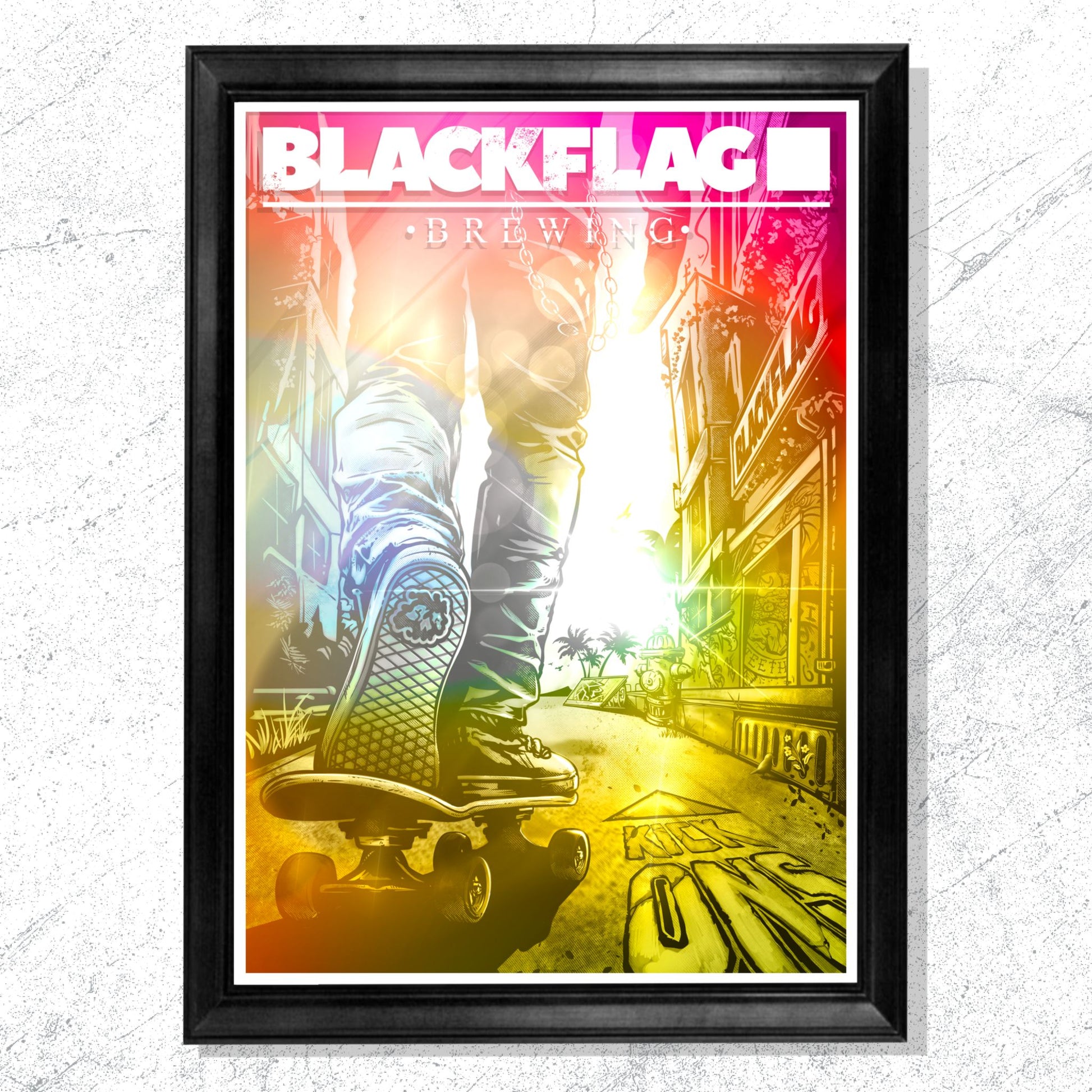 Blackflag Artist Series Posters: Kick On's