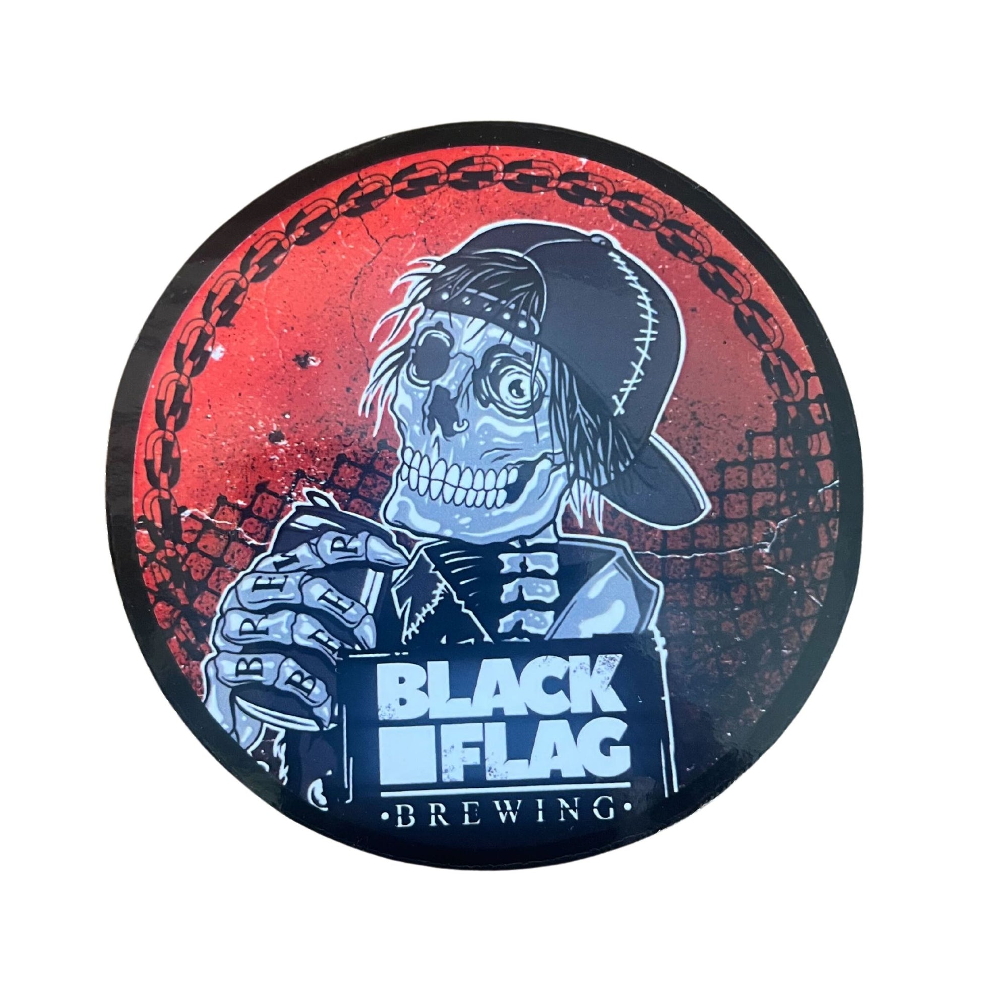 Blackflag Brewing souvenir sticker pack.