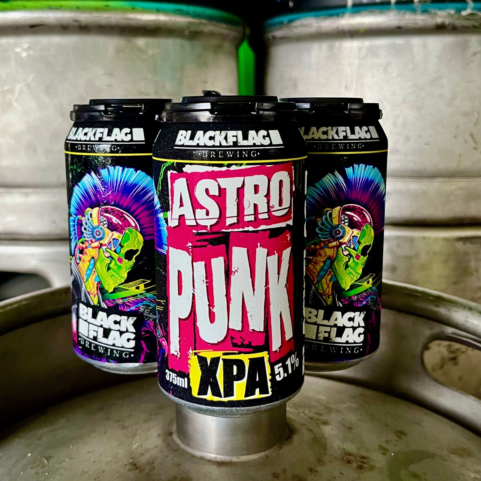 Blackflag Brewing Astro Punk XPA can