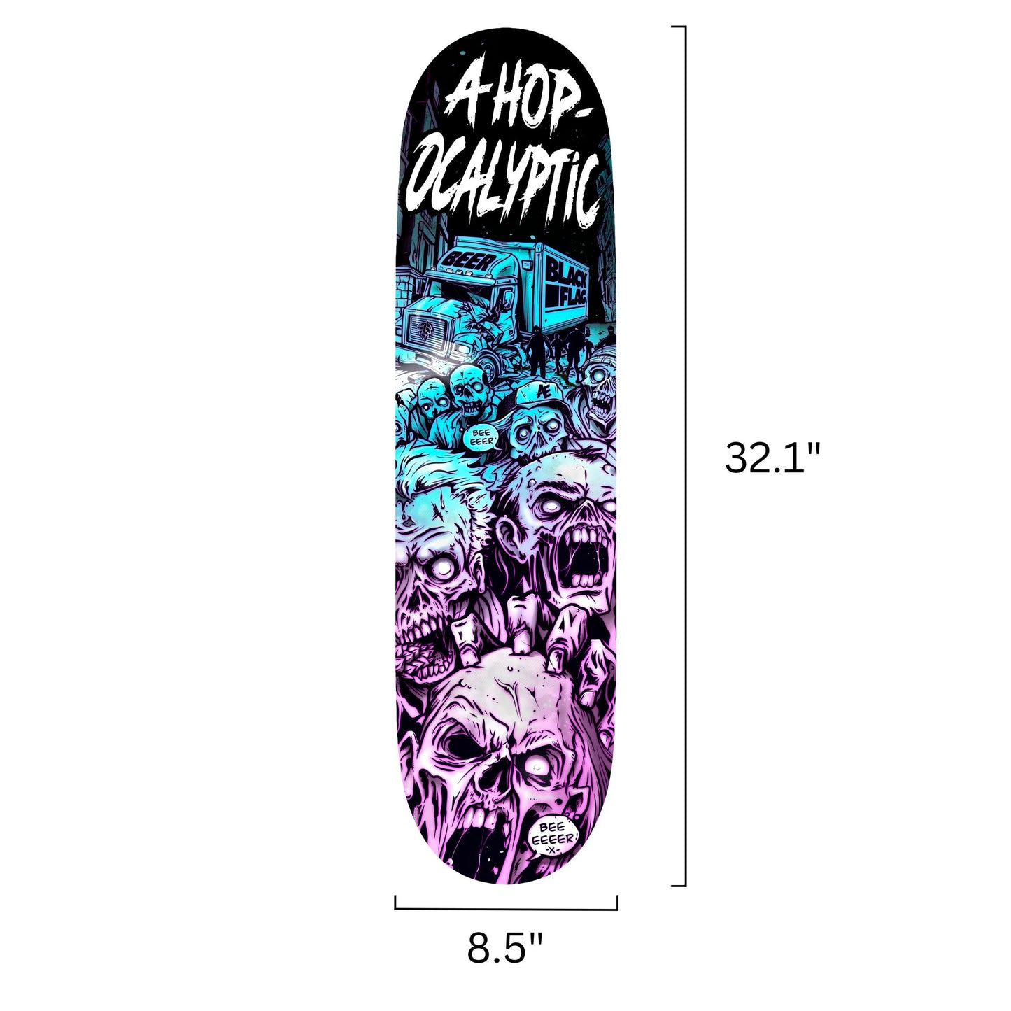 A-HOP-OCALYPTIC Skate Deck