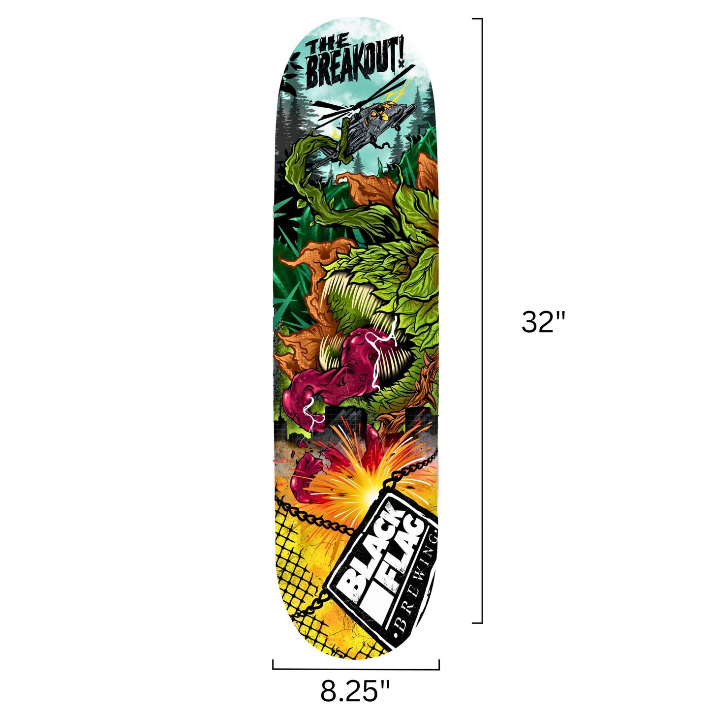 THE BREAKOUT Skate Deck