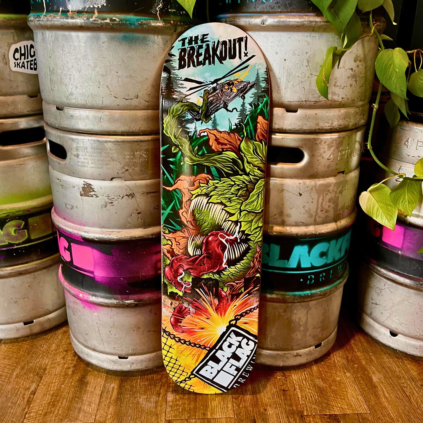 THE BREAKOUT Skate Deck