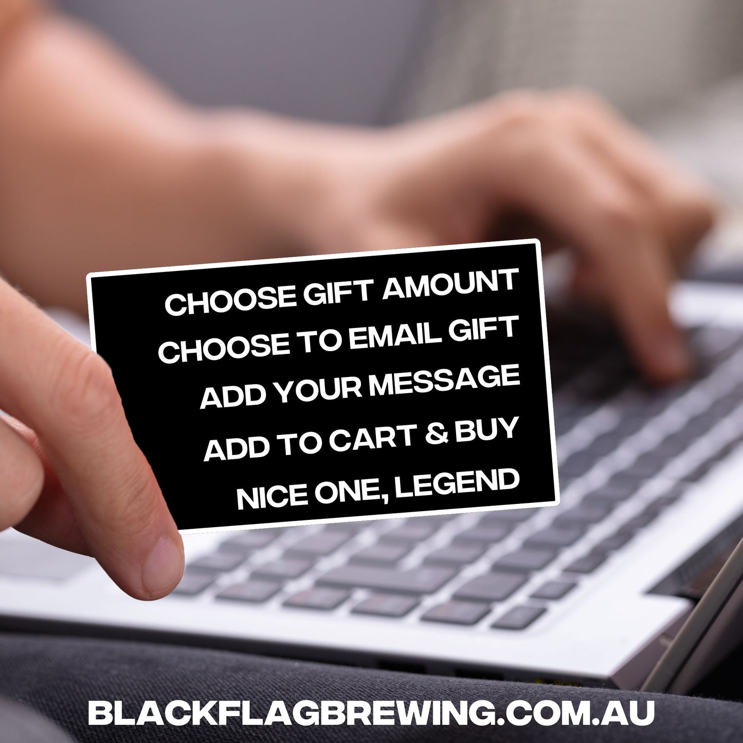 Buy a gift card or gift voucher for Blackflag Brewing.